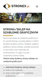Mobile Screenshot of pozycjonowanie.stronex.pl